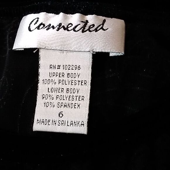 Connected Velvet Women's Dress Size 6 - Picture 9 of 11